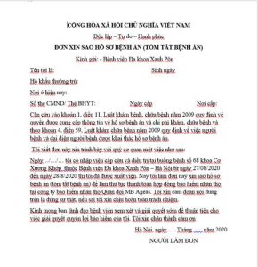 đơn-xin-sao-hồ-sơ-bệnh-án